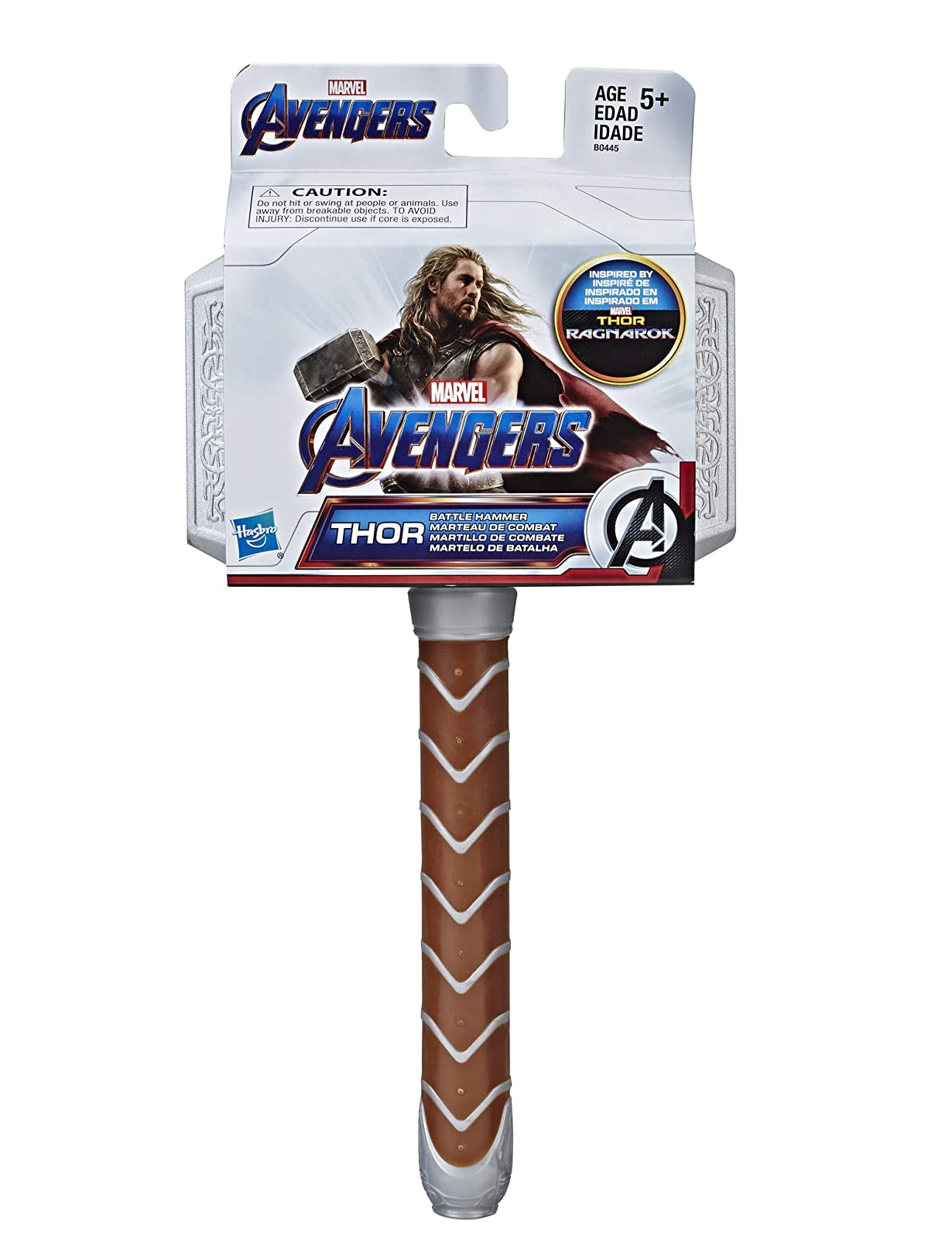 avengers thor  martillo de combate (hasbro b0445euc)