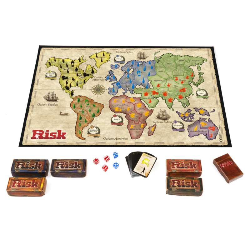 risk clasico ( hasbro - b7404105) risk clasico ( hasbro - b7404105)