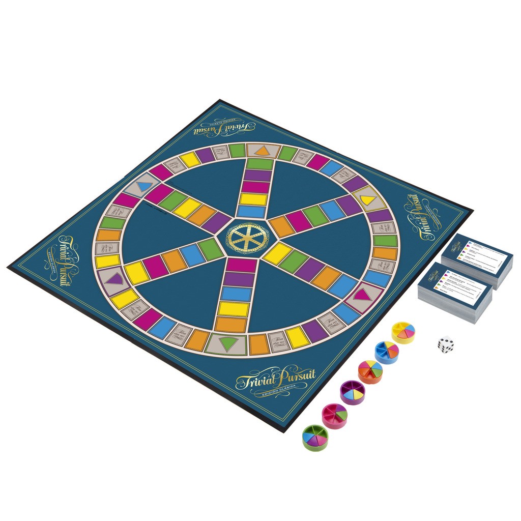 trivial pursuit edicion clasica ( hasbro c1940105 )