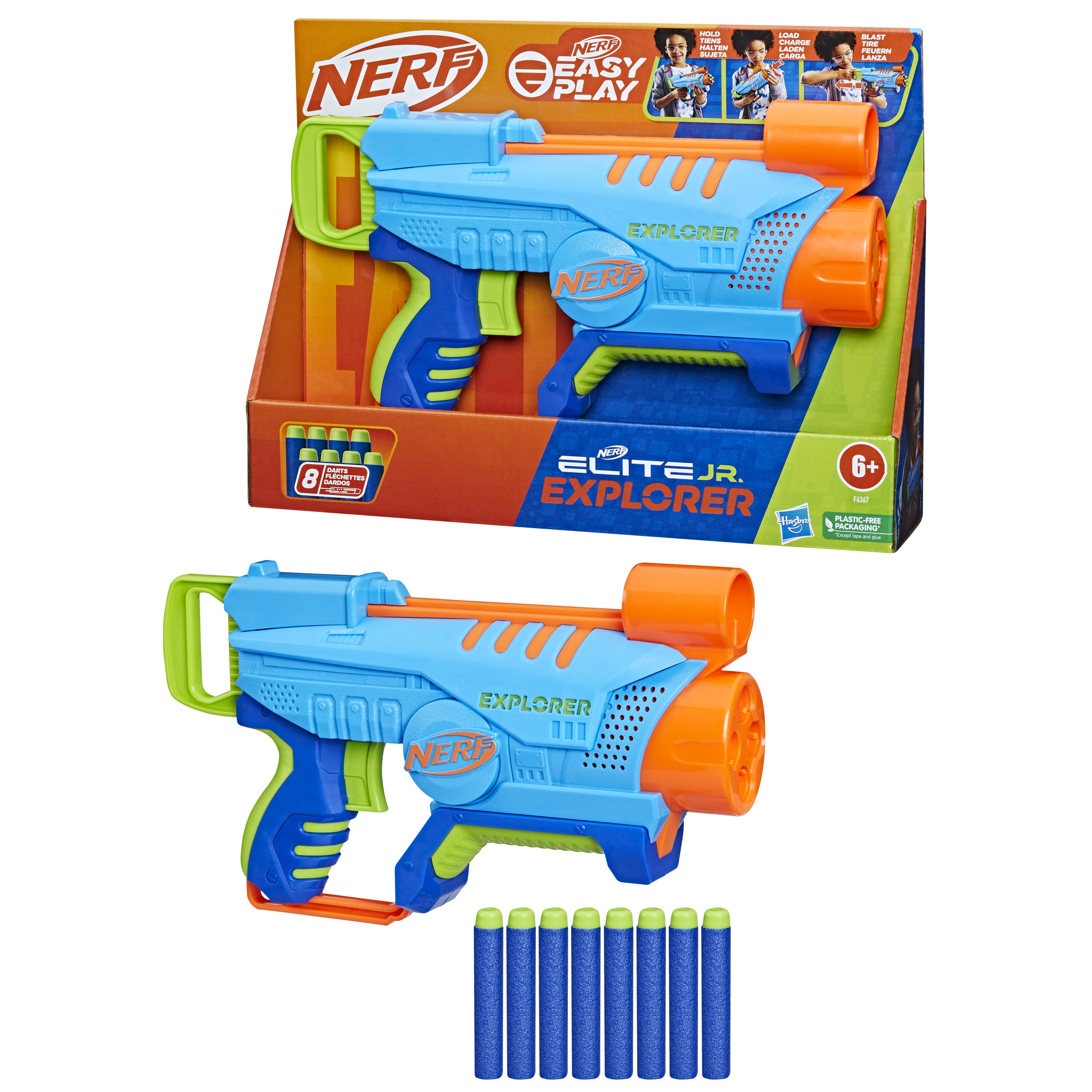 nerf elite jr explorer ( hasbro - f6367eu4  )