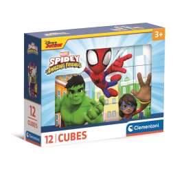 spidey rompecabezas 12 cubos ( clementoni - 41198 )