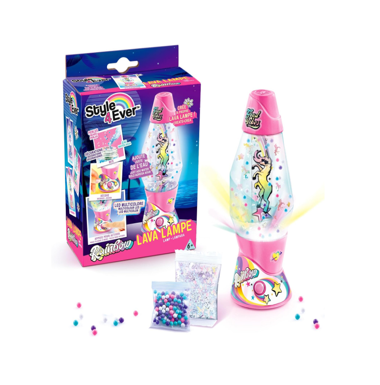 style 4 ever deco mini lava lamp diy ( canal toys - ofg234 )