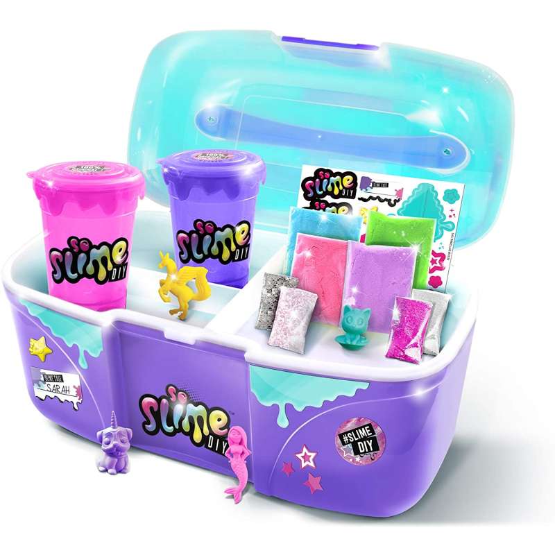 slime mini maletin glow in  the dark ( canal toys- ssc049)