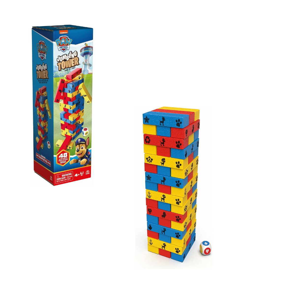 paw patrol torre de equilibrio (spin master - 6066828)