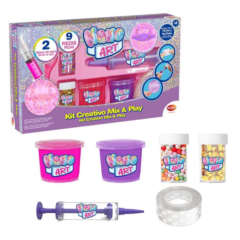 nano art kit creativo mix & play (bizak - 64528143) nano art kit creativo mix & play (bizak - 64528143)