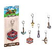 minecraft llavero metal pack 1 en blister (bizak - 64110007)