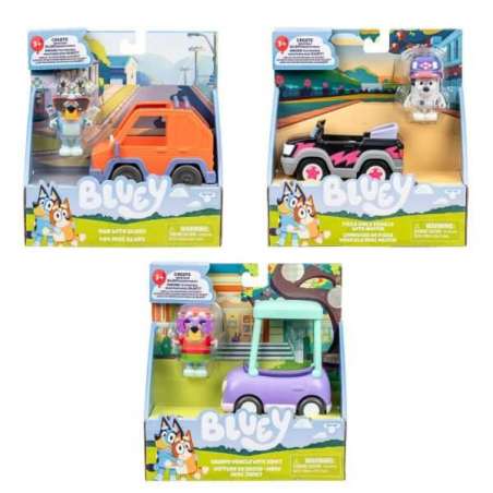 moose bluey vehiculo basico + figura surtidos (moose - toys - 18923)