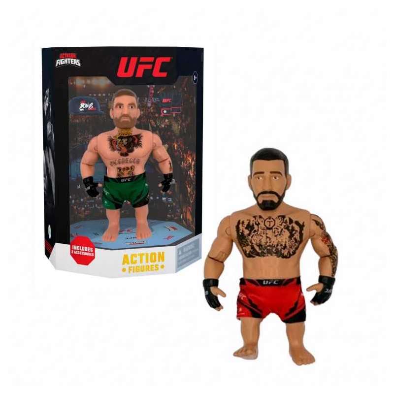 ufc leyendas : maxi figura articulada + accesorios surtido ( bizak - 64119016 ) ufc leyendas : maxi figura articulada + accesorios surtido ( bizak - 64119016 )
