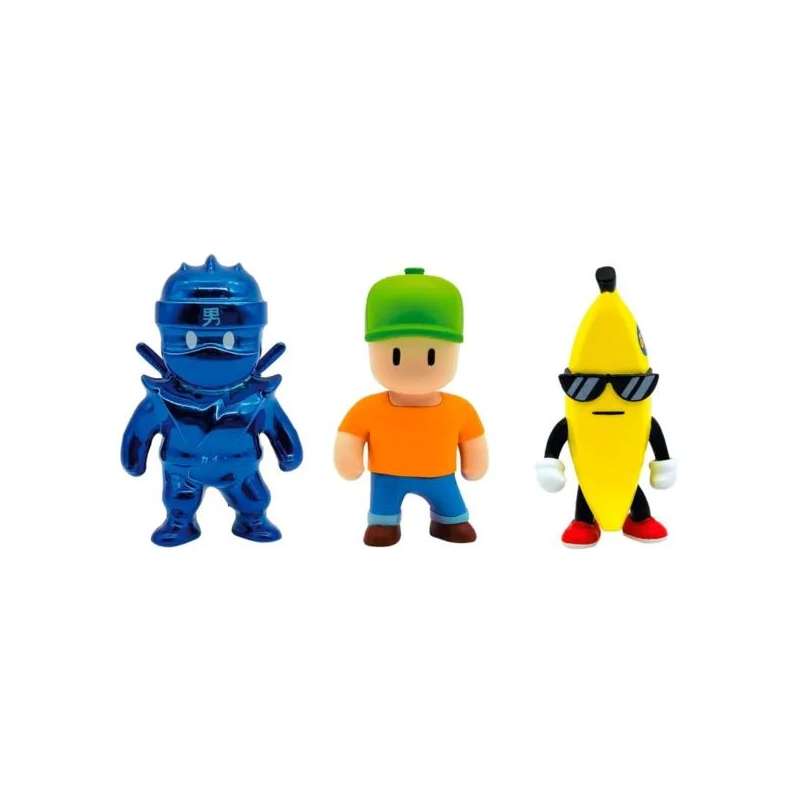 monster flex stumble guys pack de 3 (bizak - 64390005) monster flex stumble guys pack de 3 (bizak - 64390005)