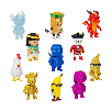 stumble guys pack gorra con 2 figuras sorpresa  (bizak - 64112700)