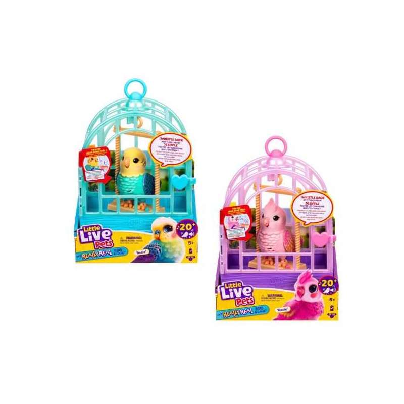 moose little live pets pajaros parlanchines (moose toys - 26683)