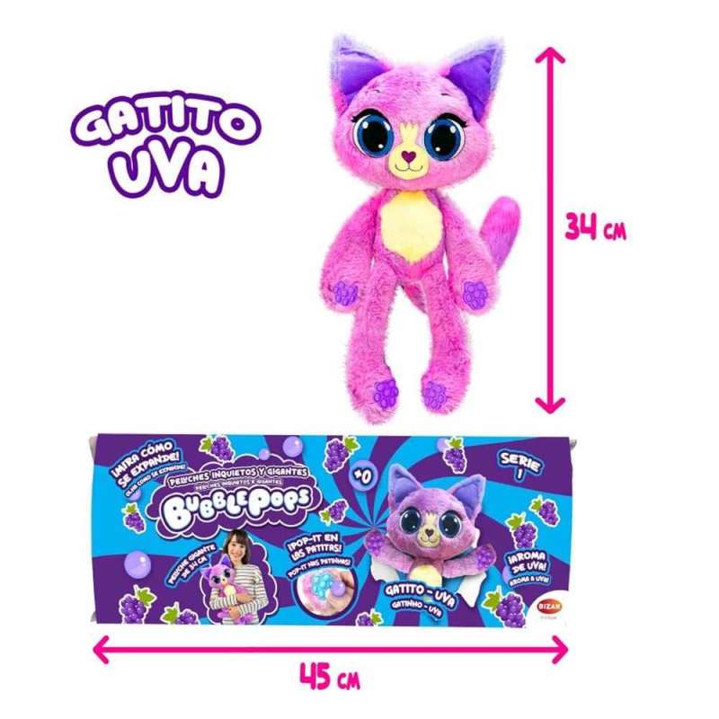 bubble pops peluche surtidos coleccionable (bizak - 64492004) bubble pops peluche surtidos coleccionable (bizak - 64492004)