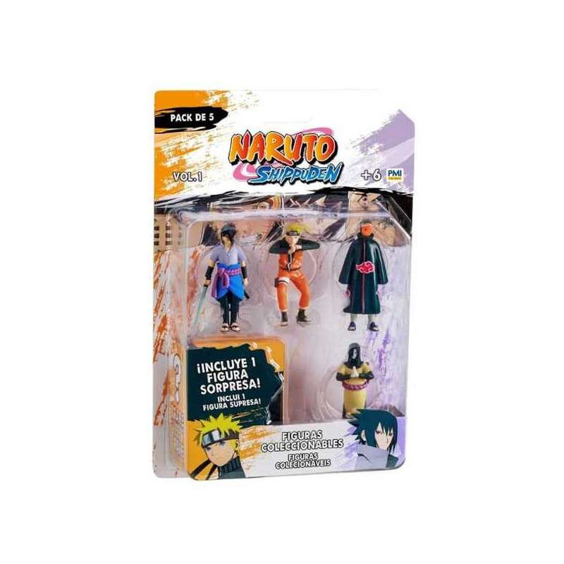 naruto pack de 5 figuras en blister ( bizak - 64111240) naruto pack de 5 figuras en blister ( bizak - 64111240)