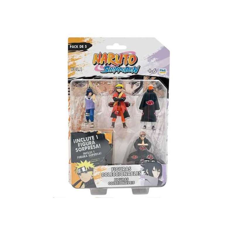 naruto pack de 5 figuras en blister ( bizak - 64111240) naruto pack de 5 figuras en blister ( bizak - 64111240)