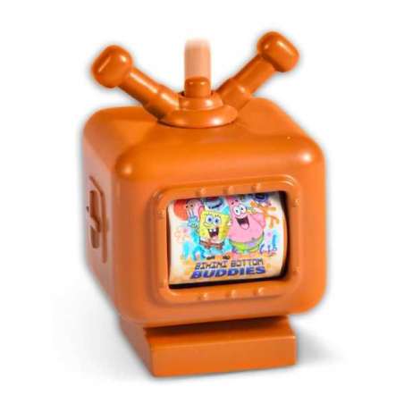bob esponja casa piÑa + 2 figuras (bizak - 64566040)