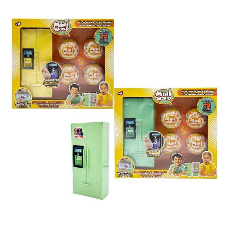 mini world set nevera con 4 capsulas (bizak - 64501006) mini world set nevera con 4 capsulas (bizak - 64501006)