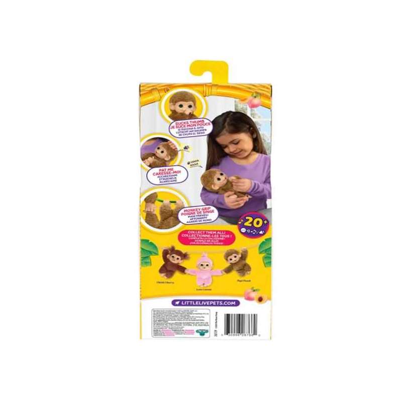 moose little live pets my baby monkey minis (moose toys - 26729) moose little live pets my baby monkey minis (moose toys - 26729)