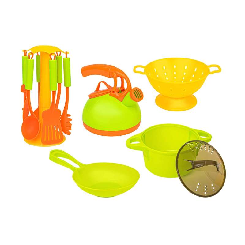 juego de cocina 12 piezas (globo - 40634)