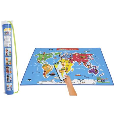 alfombra mundo eva realidad aumentada (globo - 40935)