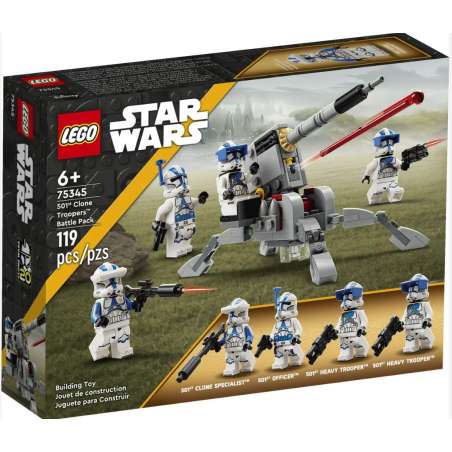 lego star wars pack combate soldados (lego - 75345)