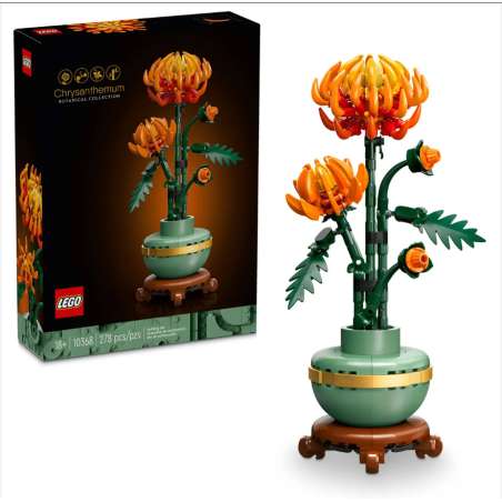 lego botanical collection crisantemo ( lego - 10368 )