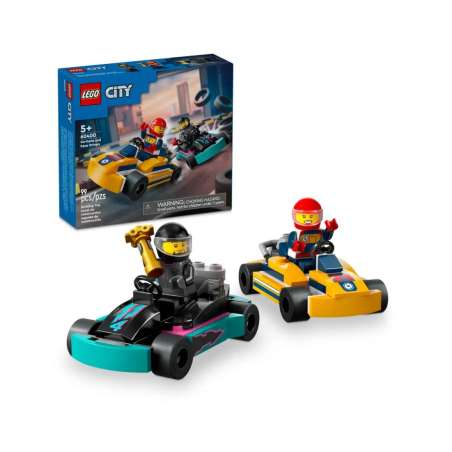 lego city karts y pilotos de carreras (lego - 60400)