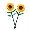 lego classic girasoles (lego -  40524)