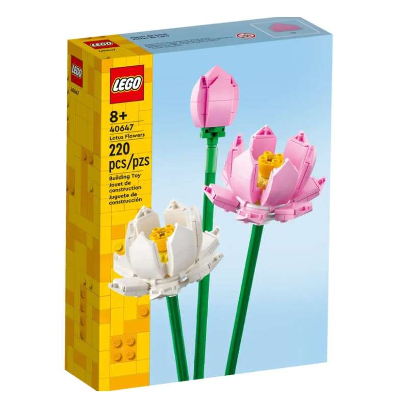 lego classic flores de loto ( lego - 40647) lego classic flores de loto ( lego - 40647)