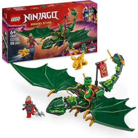lego ninjago dragon verde del bosque de lloyd (lego - 71829)