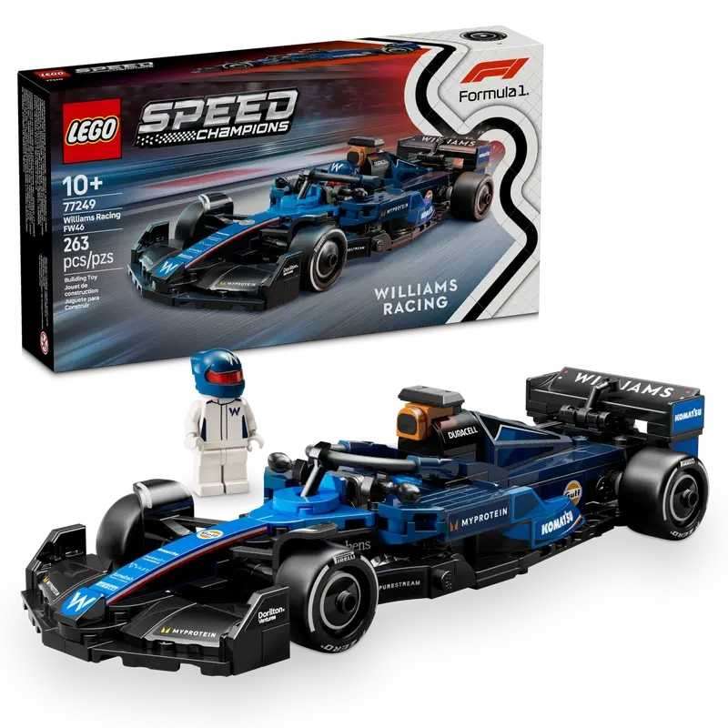 lego speed champions coche williams racing fw46 f1 (lego - 77249) lego speed champions coche williams racing fw46 f1 (lego - 77249)