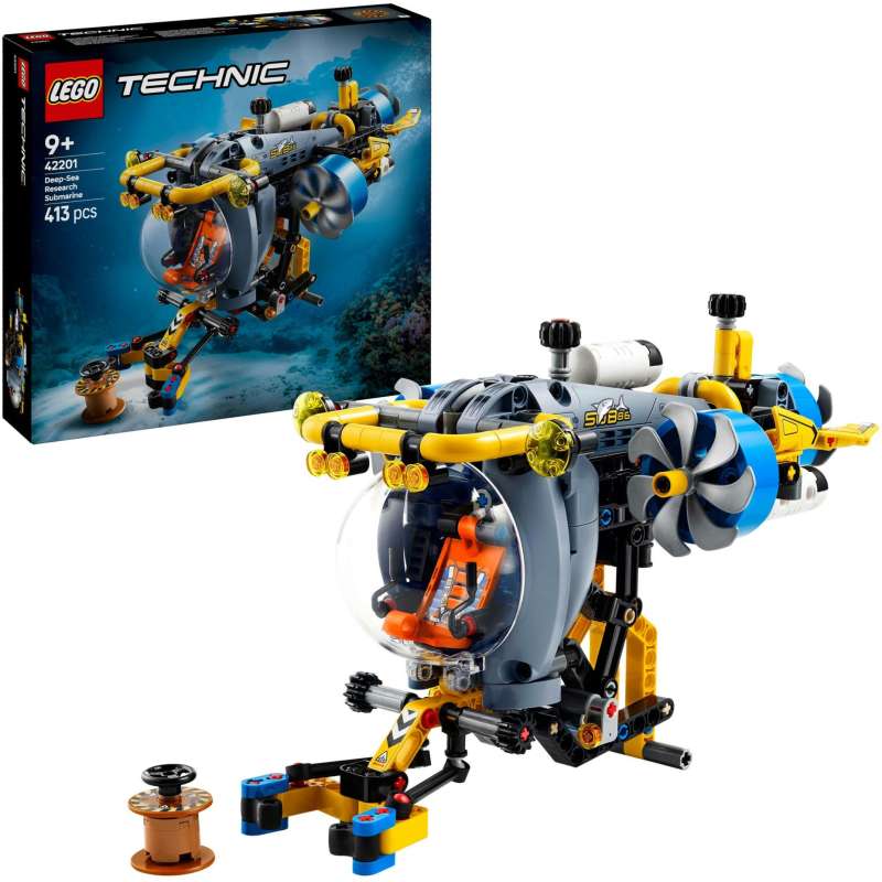 lego technic submarino aguas profundas (lego - 42201)