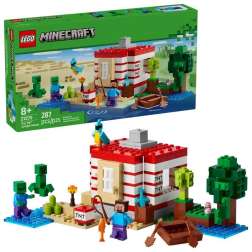 lego minecraft la casa-dinamita de la selva (lego - 21275)