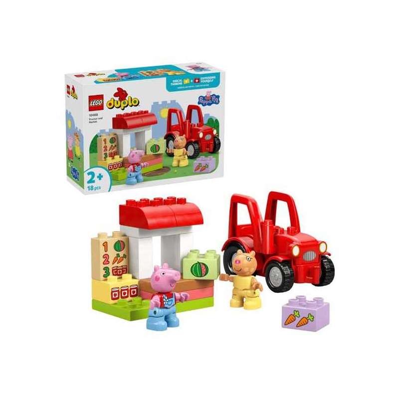 lego duplo peppa pig tractor y mercado (lego - 10468) lego duplo peppa pig tractor y mercado (lego - 10468)
