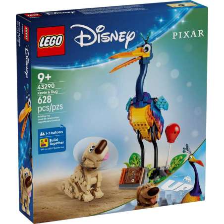 lego disney kevin y dug (lego - 43290)