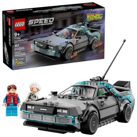 lego speed champions maquina del tiempo regreso al futuro (lego - 77256)