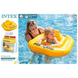 intex flotador bebe 79x79 cm  6 meses ( 56587)