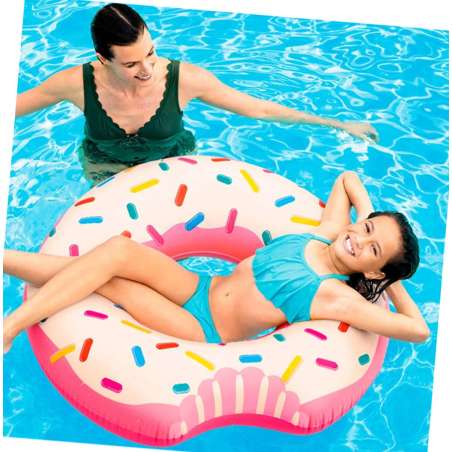 intex rueda donut rosa 94x23 cm  (56265)