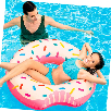 intex rueda donut rosa 94x23 cm (56265) intex rueda donut rosa 94x23 cm (56265)