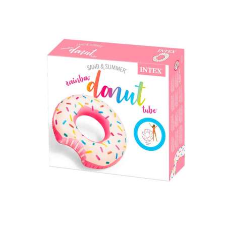 intex rueda donut rosa 94x23 cm  (56265)