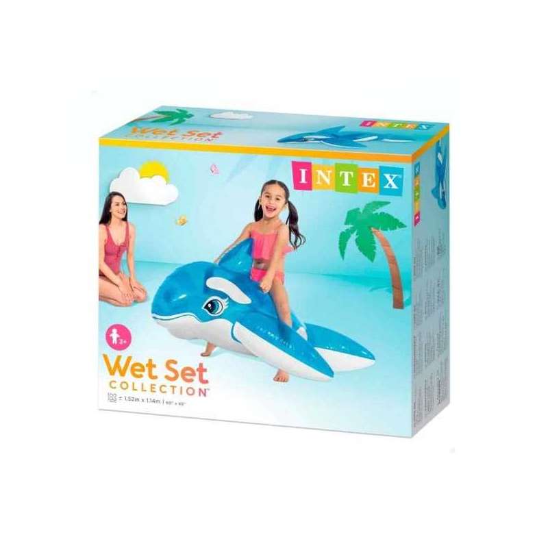 intex ballena hinchable 168 cms ( 58523)