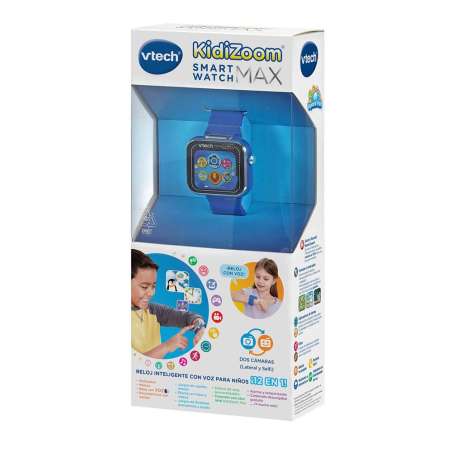 vtech kidizoom swartwatch max azul (vtech - 531622)
