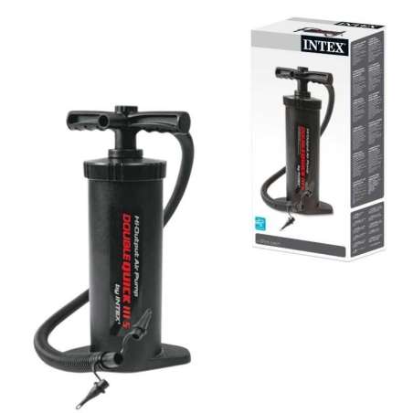hinchador de pie intex doble velocidad 37 cm (68605)