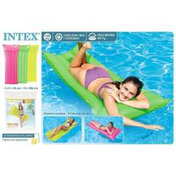 intex colchoneta hinchable neon 183x76cm (59717)
