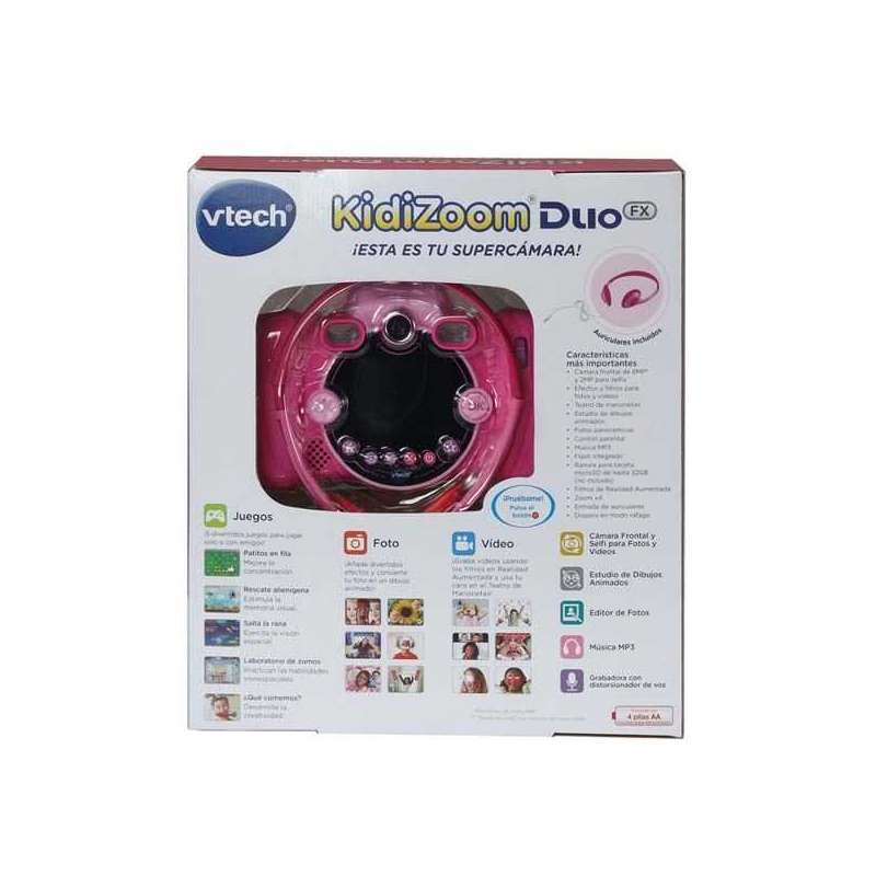 vtech kidizoom duo fx 12 en 1 rosa vtech kidizoom duo fx 12 en 1 rosa