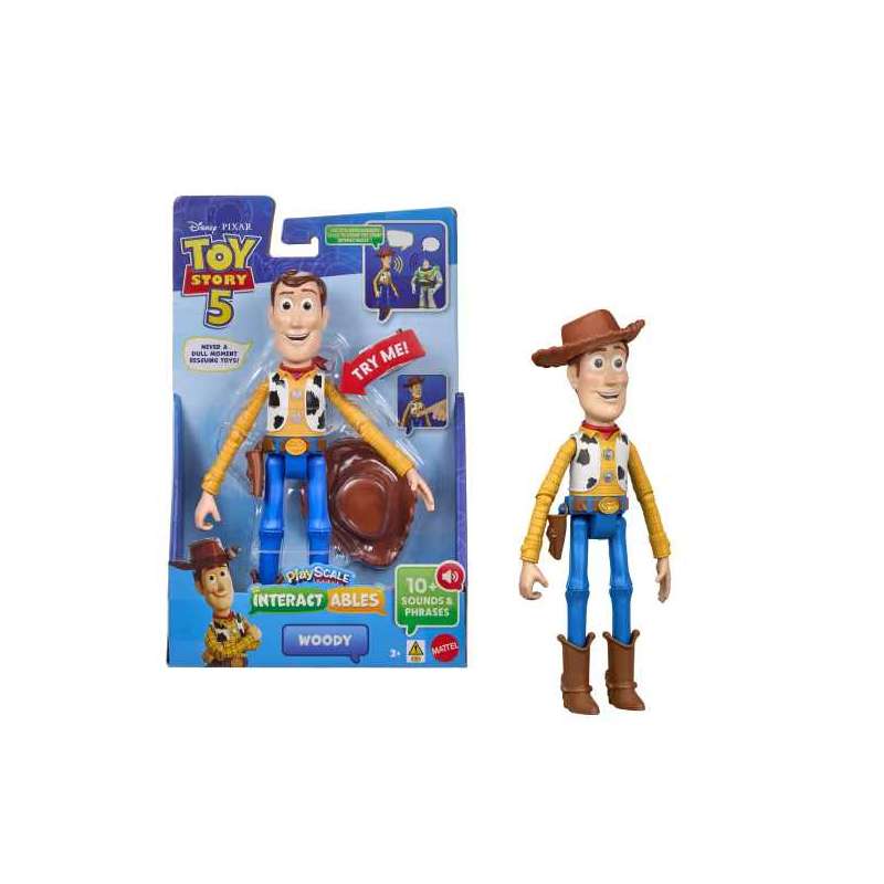 toy story 5 figura parlanchina woody (mattel - jmw13) toy story 5 figura parlanchina woody (mattel - jmw13)
