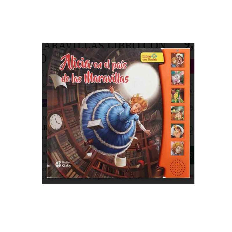 libro con sonidos alicia en el pais de las maravillas (optima ventas - 9788418211454). libro con sonidos alicia en el pais de las maravillas (optima ventas - 9788418211454).