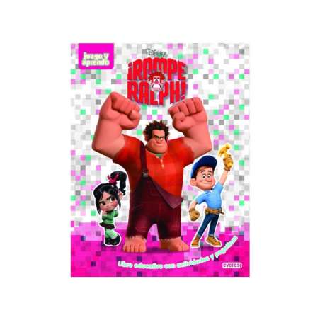 libro disney rompe ralph  (optima venta - 9788444148724  )