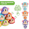 chicco set de bolos monkey strikeb (artsana - 5228) chicco set de bolos monkey strikeb (artsana - 5228)