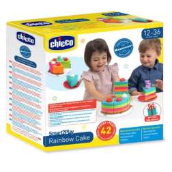chicco tarta arcoiris 2 en 1 (artsana - 12555)