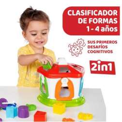 chicco 2 en 1 casita de los animales (artsana - 9610)